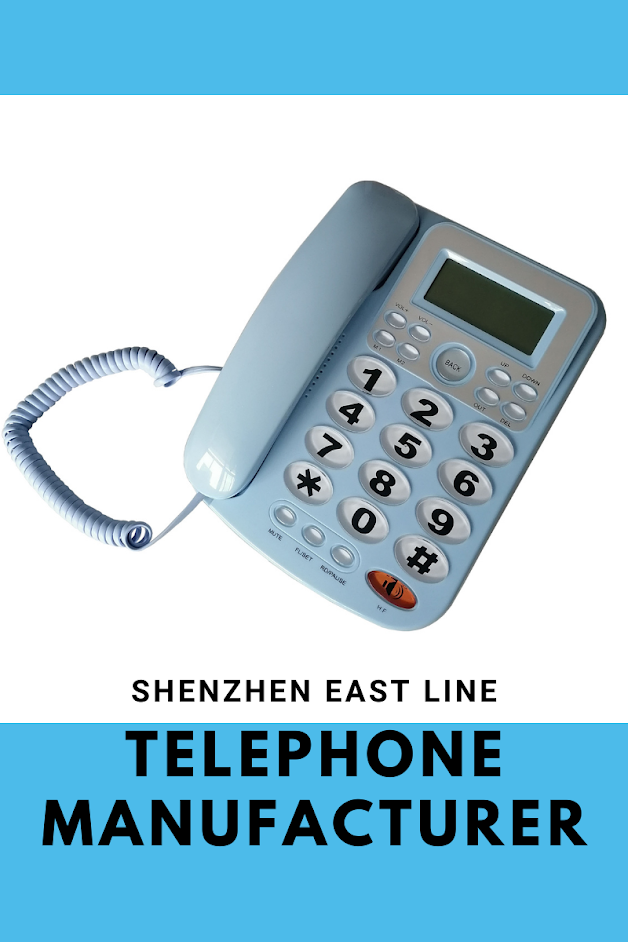 Téléphone filaire Trimline de base Téléphone d'hôtel - Shenzhen